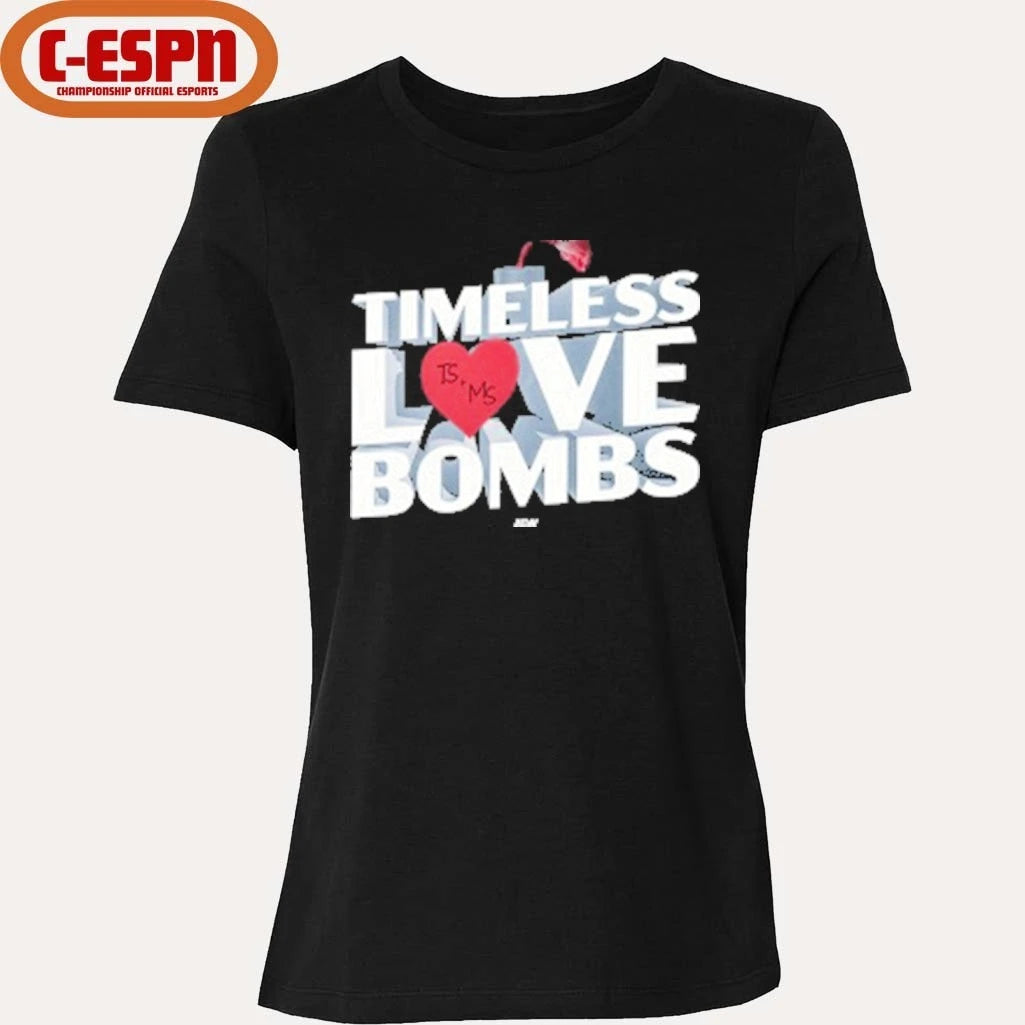 Official AEW Timeless Love Bombs Shirt