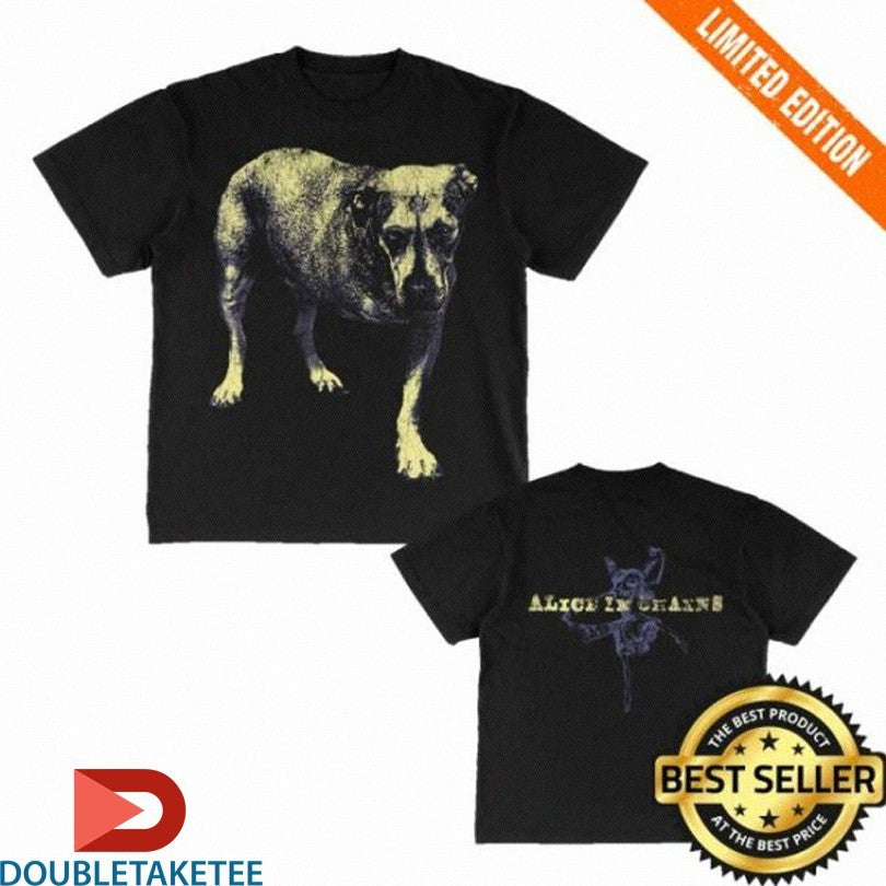 Official Alice In Chains Tripod Dog Shirts