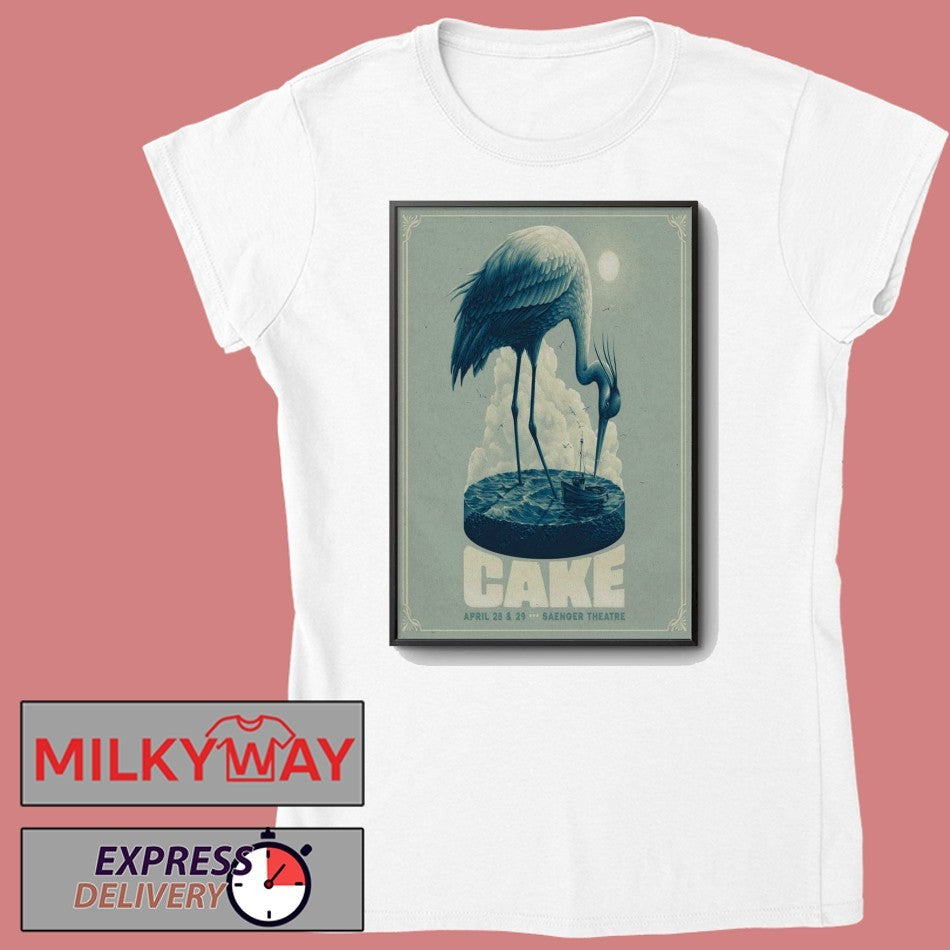 April 29 2026 LIMITED CAKE Band Poster New Orleanes Tour shirt