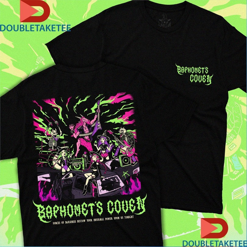 Official Baphomet’s Coven Forces Of Darkness Bestow Your Infernal Power Upon Us Tonight Shirts