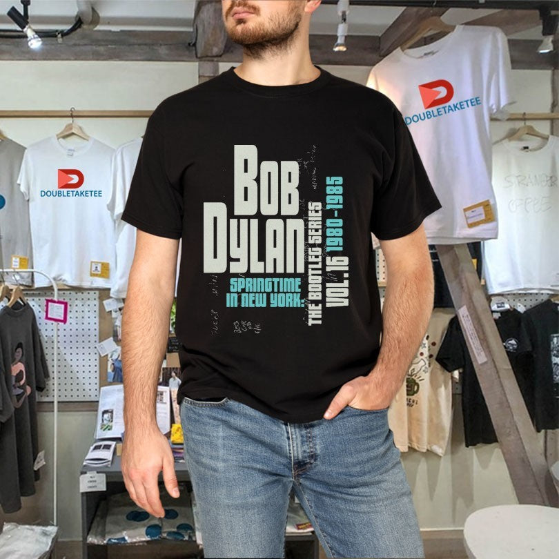 Official Bob Dylan Springtime In New York 1980 1985 Shirts