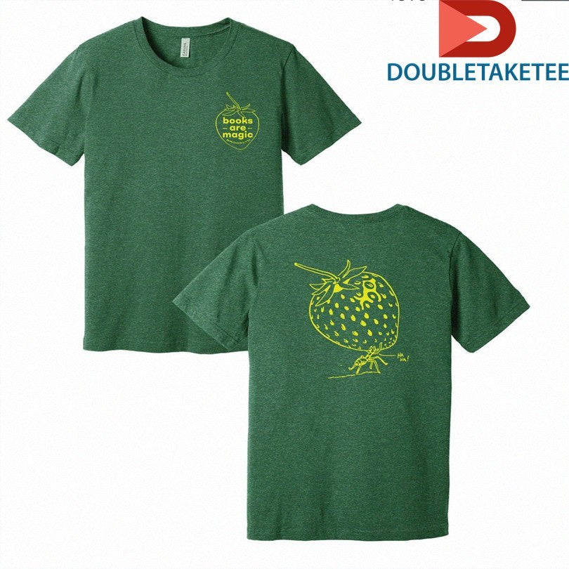 Official Books Are Magic Strawberry Shirts