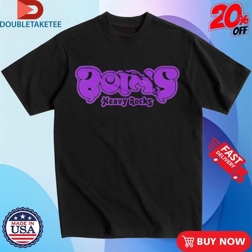 Official Boris Heavy Rocks Logo Shirts