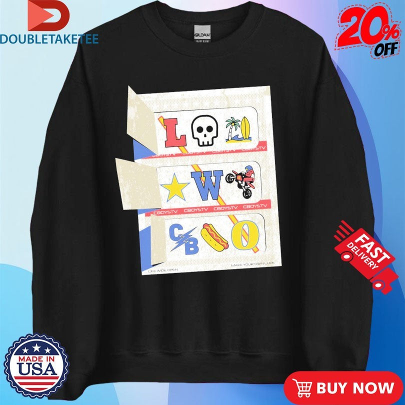 Official CboysTV Life Wide Open Pull Tab Shirts