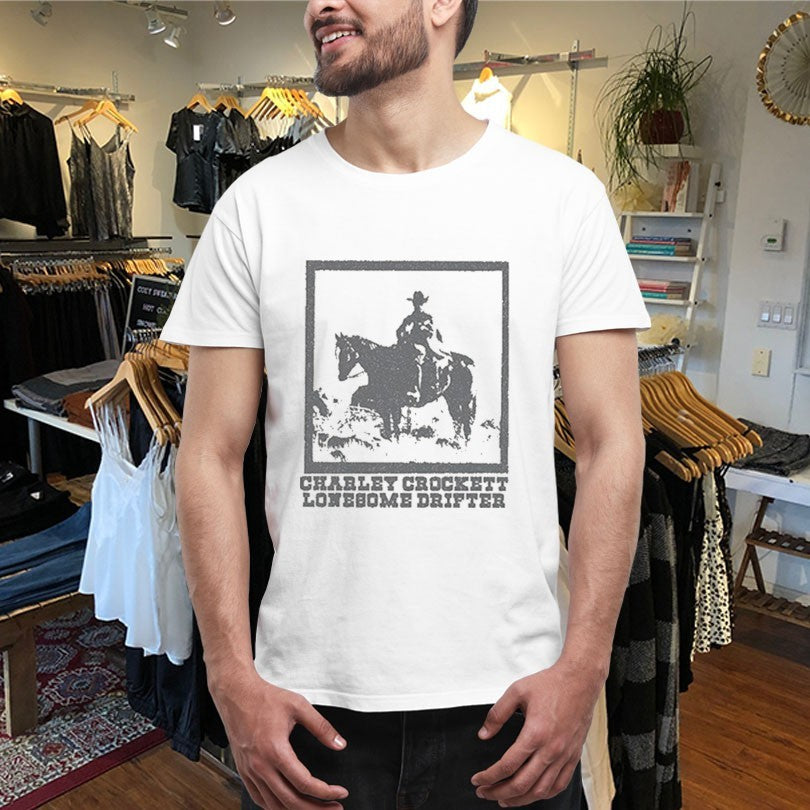 Official Charley Crockett Lonesome Drifter Frame Shirts