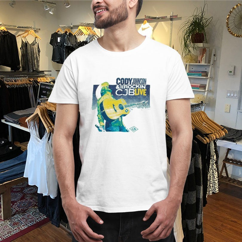 Official Cody Johnson ANd The Rockin CJB Live Guitar Shirts