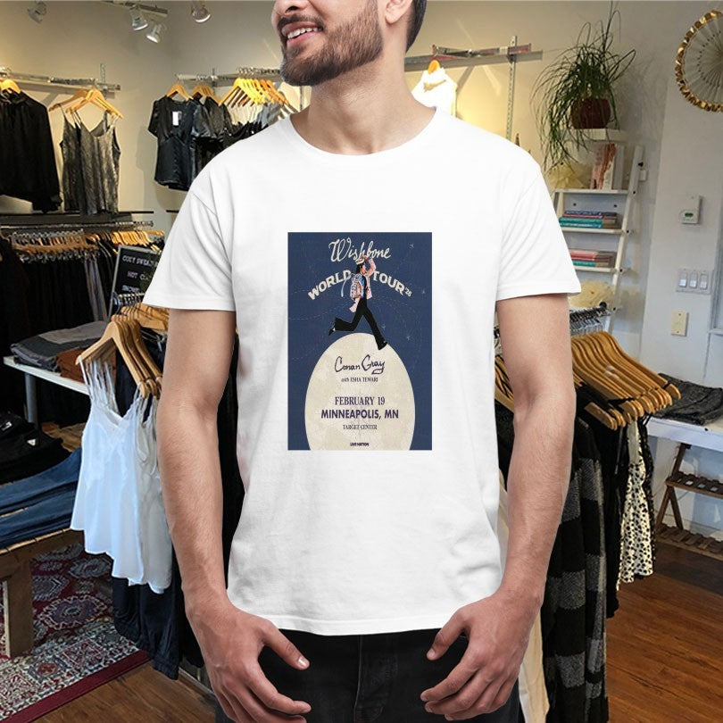 Official Conan Gray Minneapolis MN Feb 19 Target Center 2026 World Tour Shirts