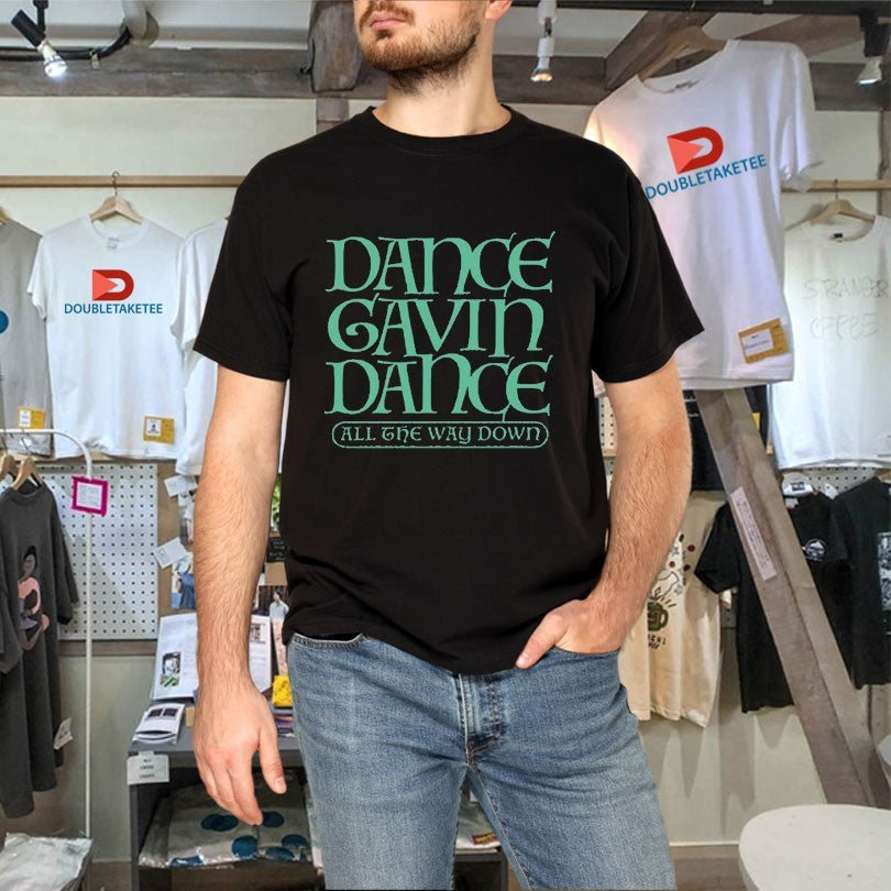 Official Dance Gavin Dance All The Way Down Celtic Logo Shirts