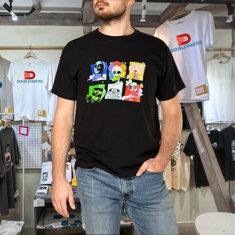 Official Dandy’s World And Mains Character Shirts