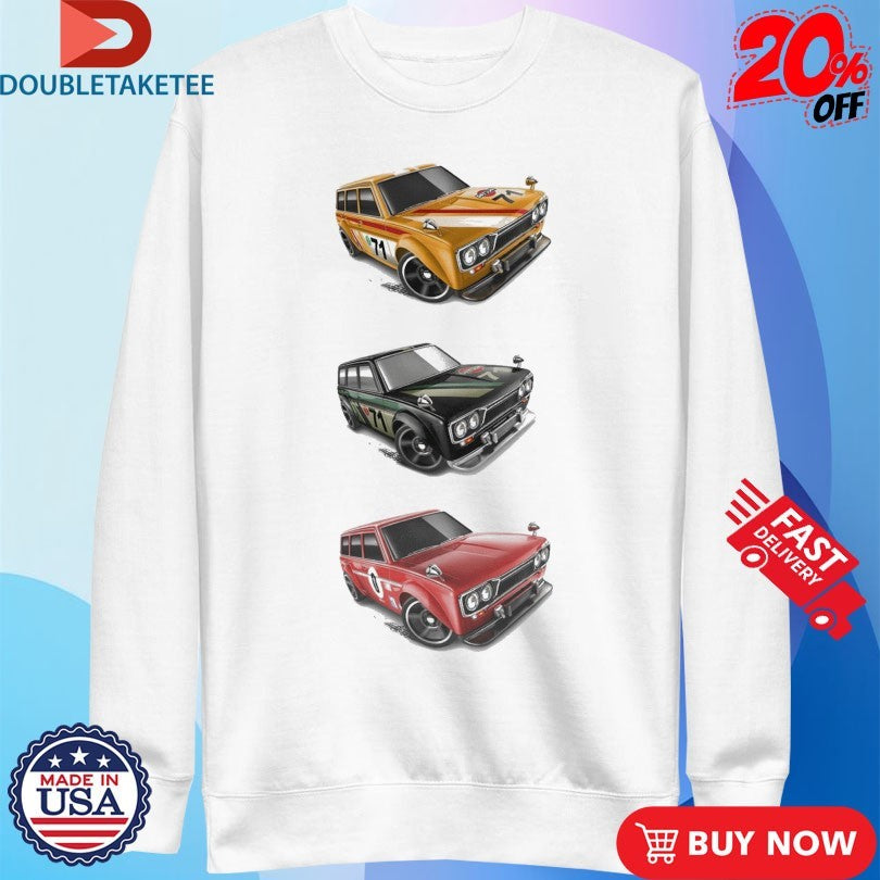 Official Datsun 510 Wagon Fleet Shirts