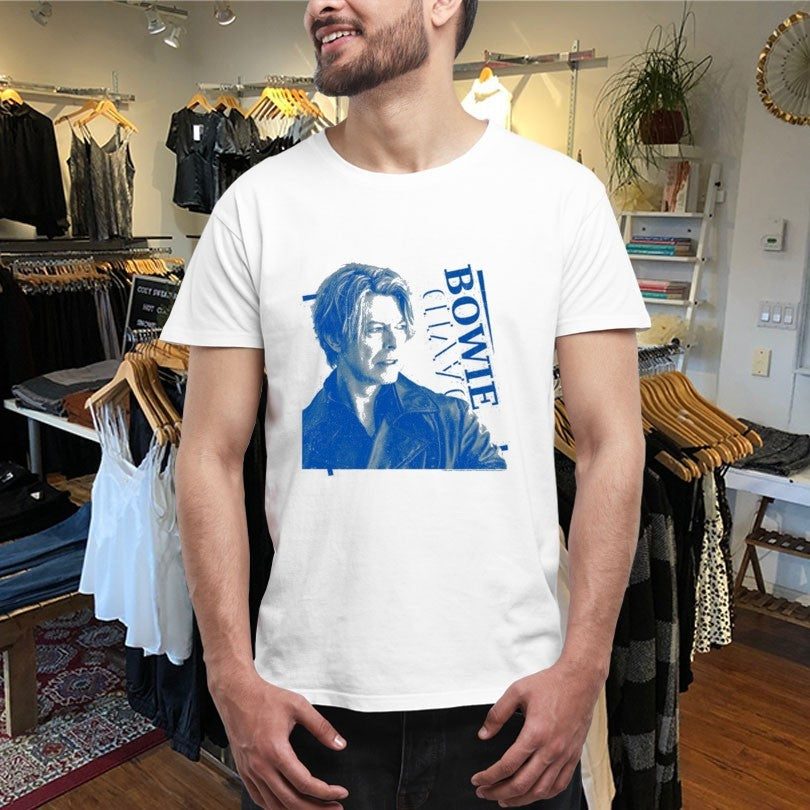 Official David Bowie I Can’t Give Everything Away Distressed Shirts