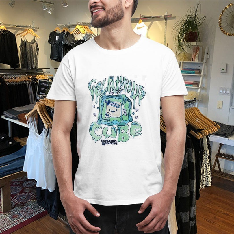 Official Dungeons & Dragons Chibi Gelatinous Cube Shirts