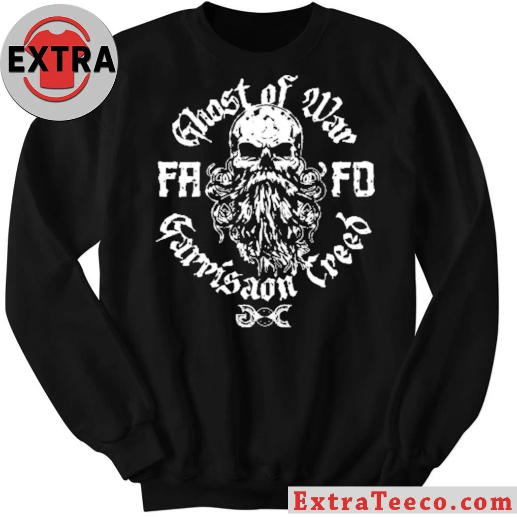 Official FA FO Ghost of War Garrison Creed Gothic T-Shirt