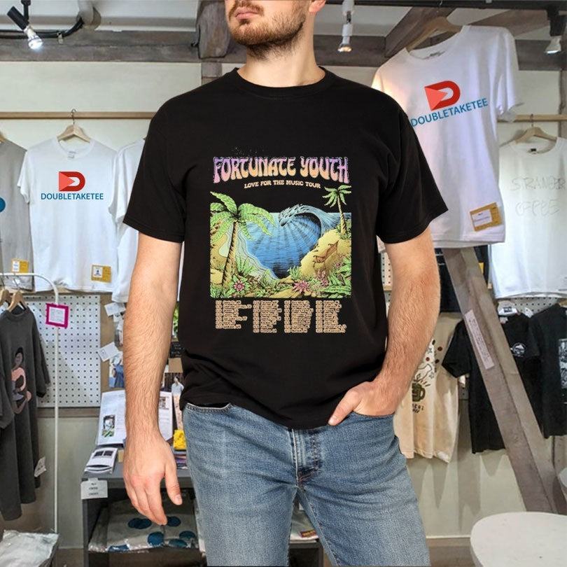 Official Fortunate Youth Love For The Music Tour 2025 Dates Shirts