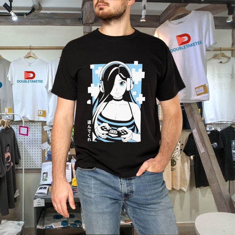 Official Gamer Supps Waifu S4.4 Gamer Girl Shirts