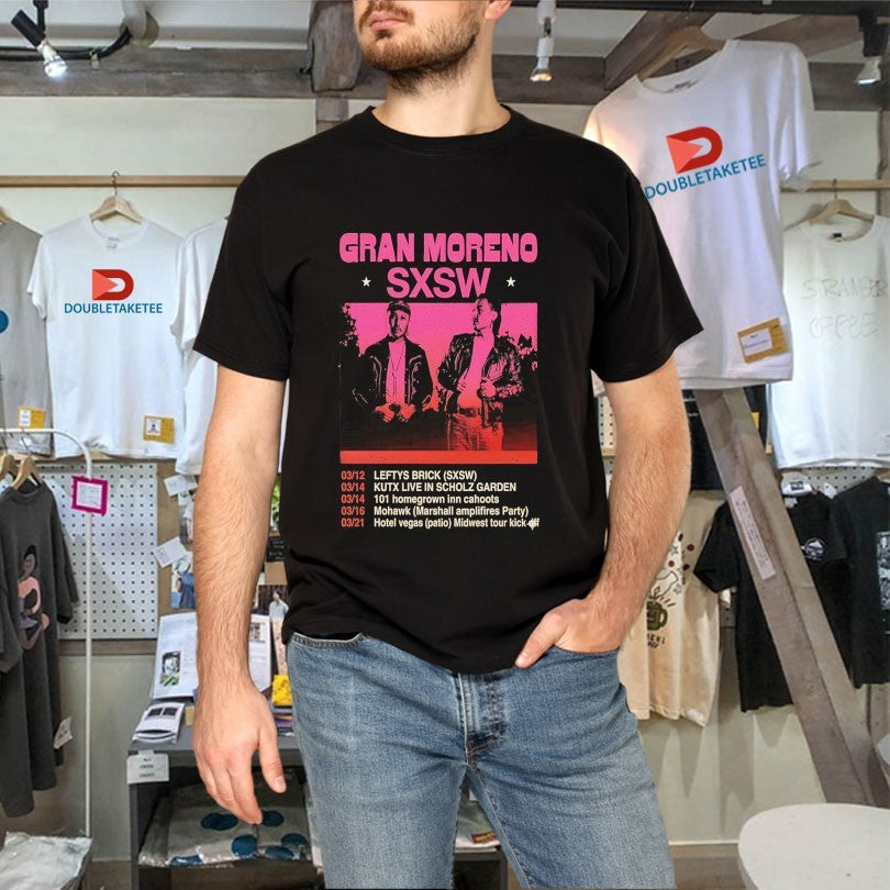 Official Gran Moreno Sxsw March 2026 Tour Shirts