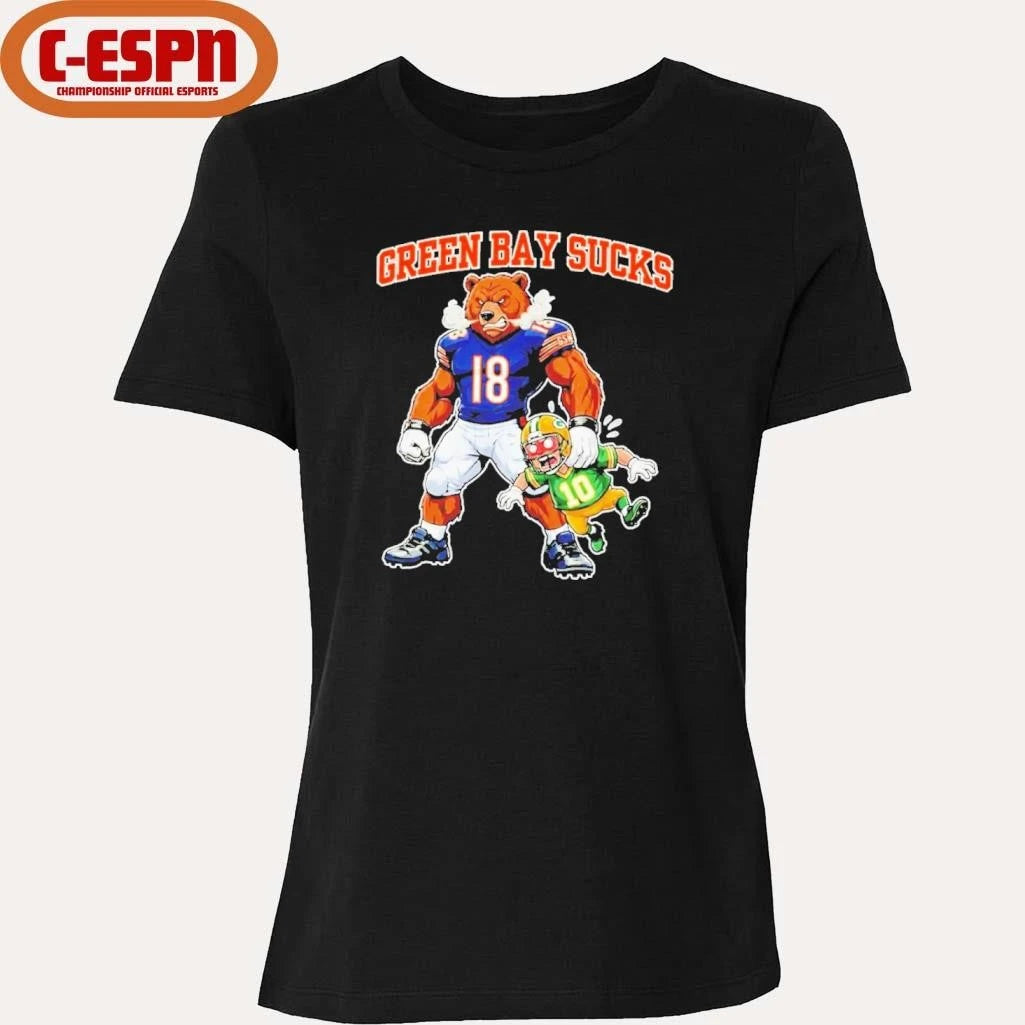 Official Green Bay Sucks Bear Down 4th Quarter Comeback King Shirt