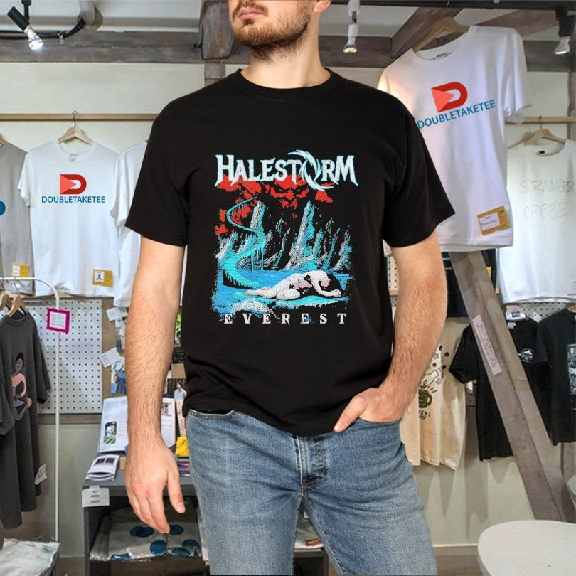 Official Halestorm Distressed Everest Shirts