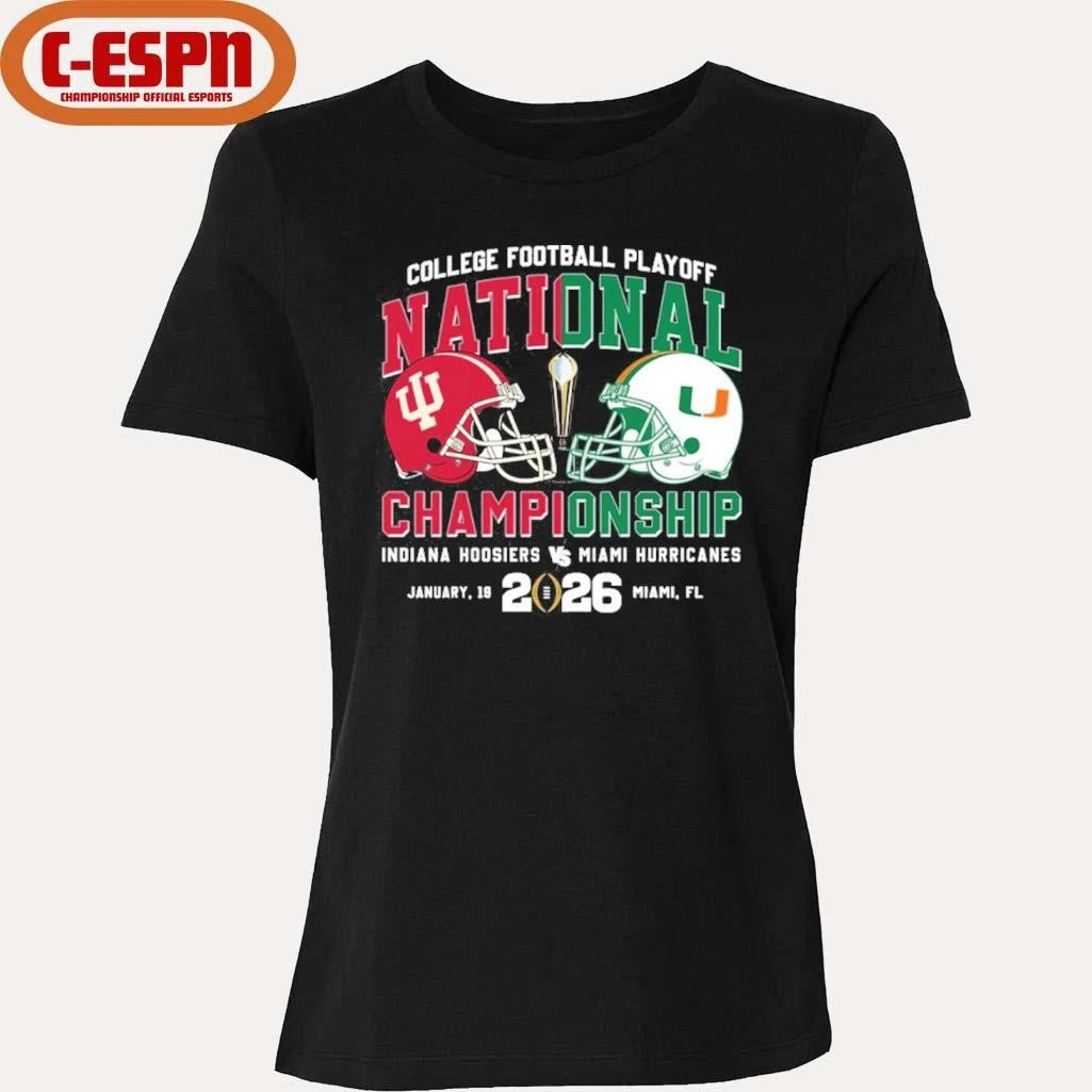 Official Hoosiers vs Canes CFP Championship Bound Shirt