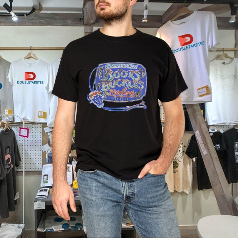 Official Ian Munsick Boots, Buckles And Bowties Tour Shirts