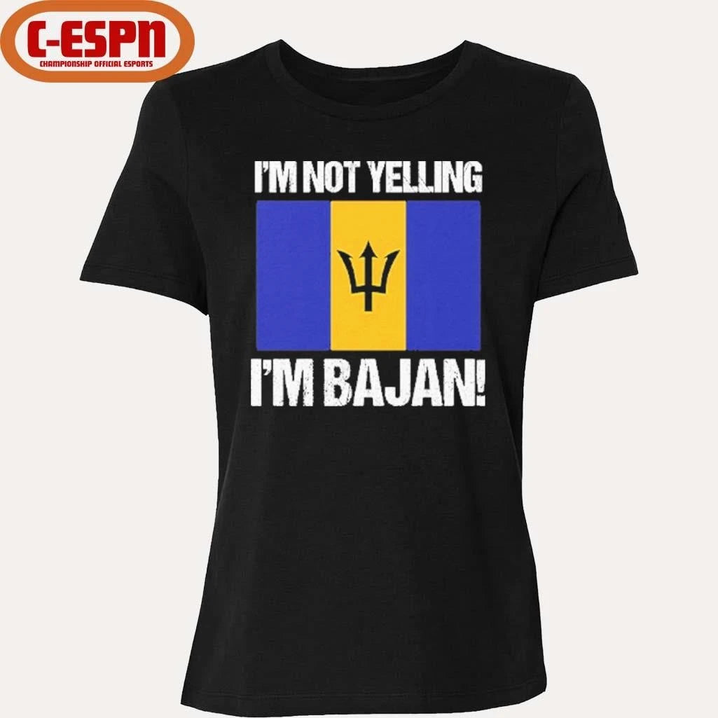 Official I’m Not Yelling I’m Bajan Shirt