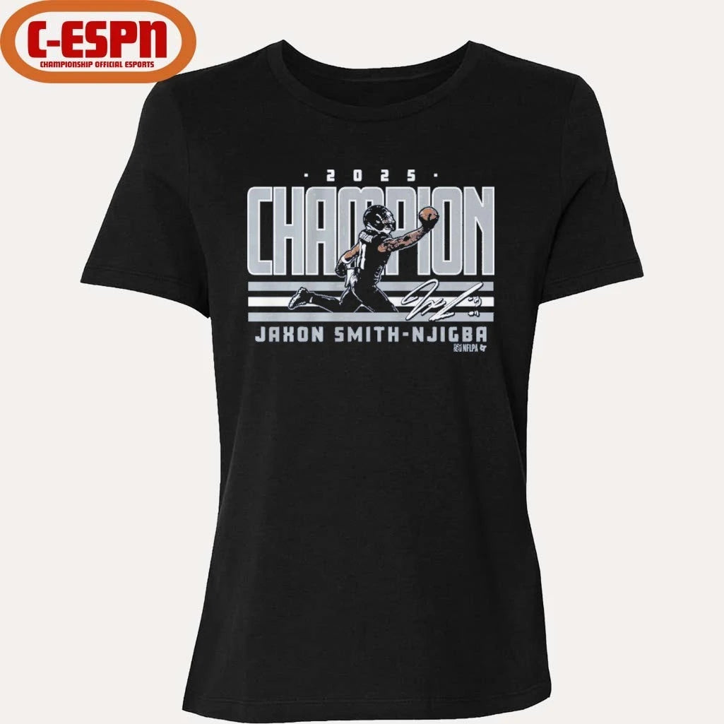Official Jaxon Smith-Njigba 2025 World Champion Shirt