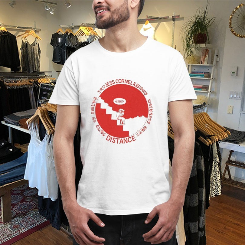 Official Jess Cornelius Distance Red Logo Shirts