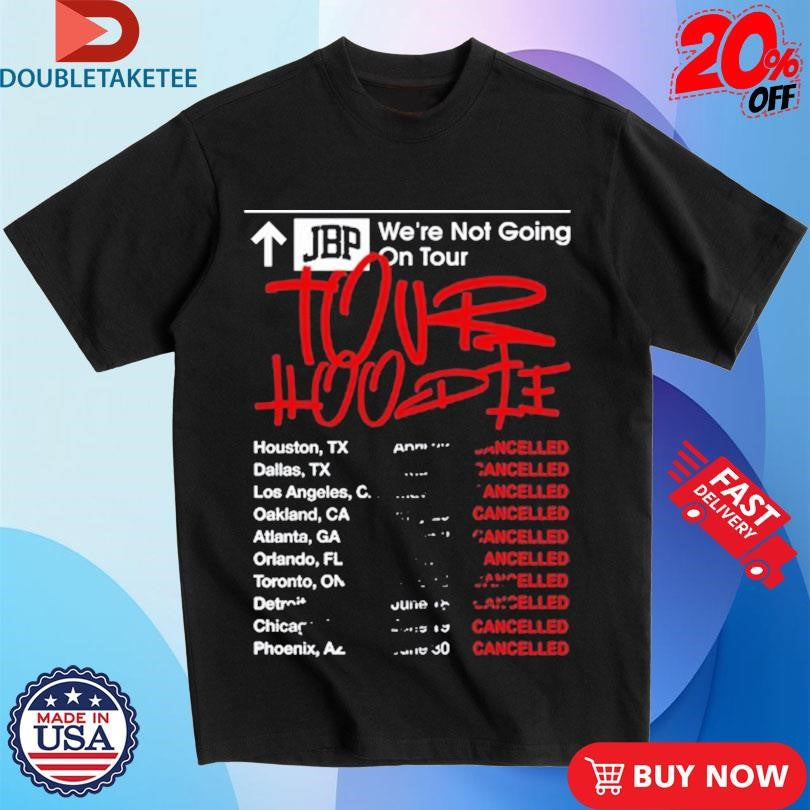 Official Joe Budden 2025 We’re Not Going On Tour Shirts