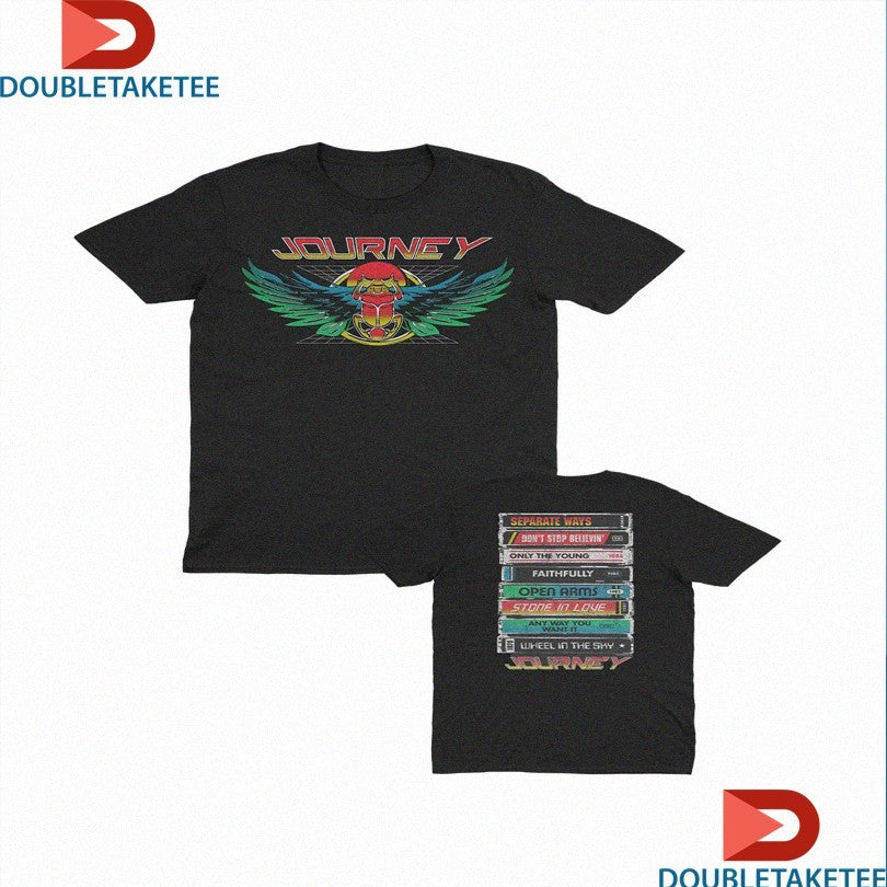 Official Journey Tape Deck Wings Shirts