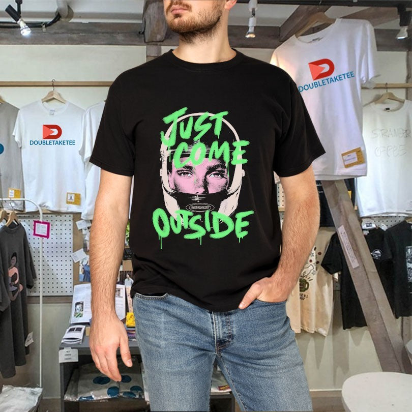 Official Just Come Outside Outrank Shirts