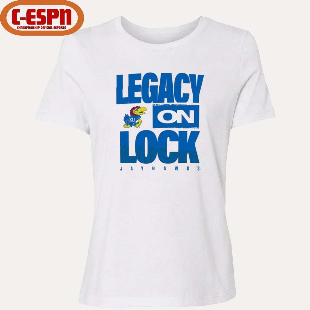 Official Kansas Jayhawks Basketball Legacy On Lock Shirt