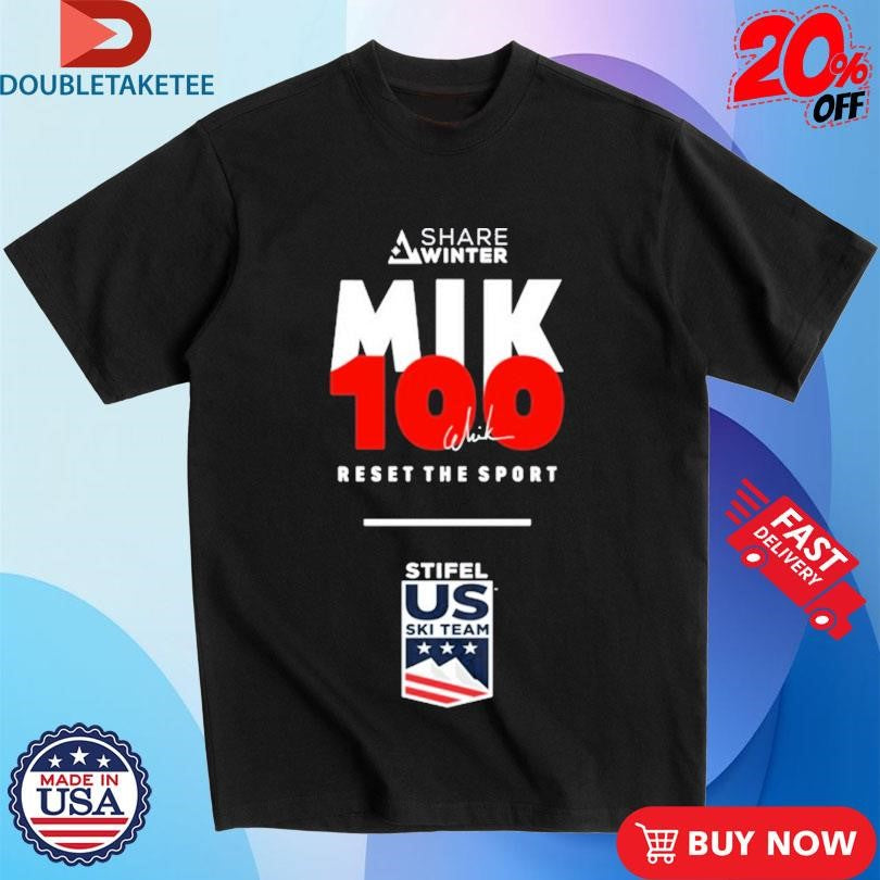 Official King Share Winter Mik 100 Reset The Sport Stifel Us Ski Team Shirts