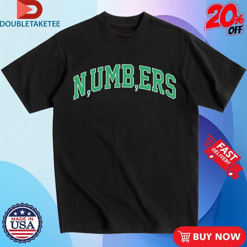 Official Larry June Numbers Varsity Shirts
