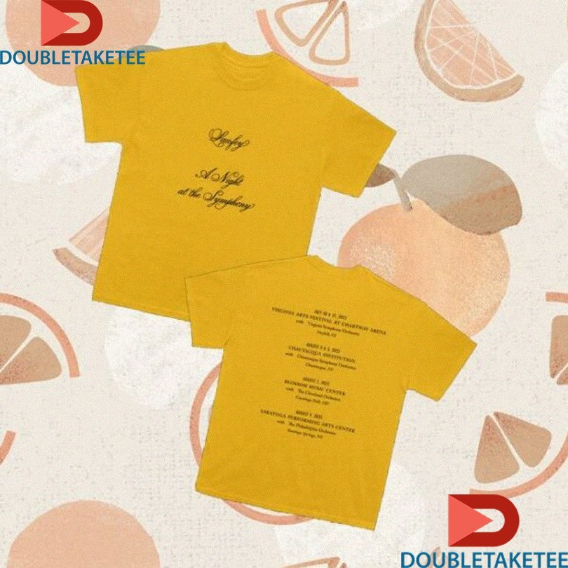 Official Laufey 2025 A Night At The Symphony Tour Shirts