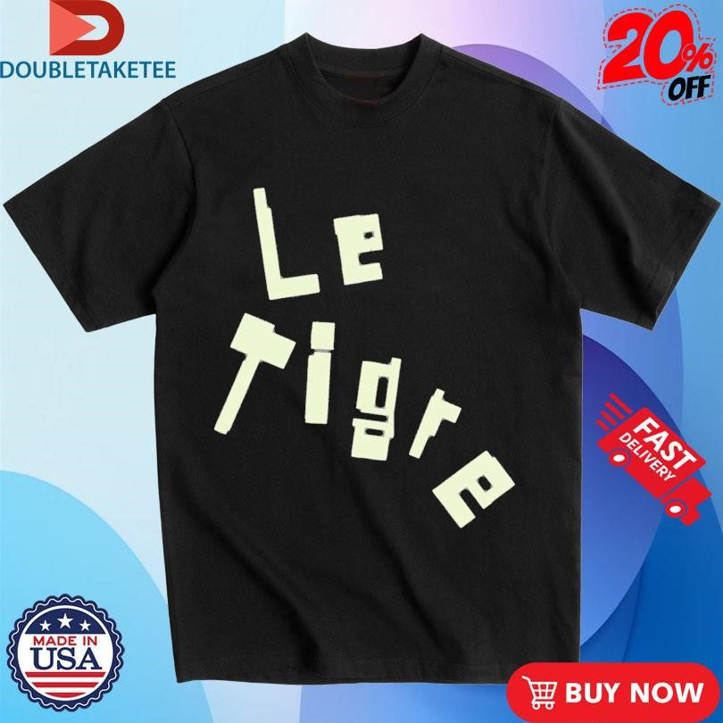 Official Le Tigre OG Logo Shirts