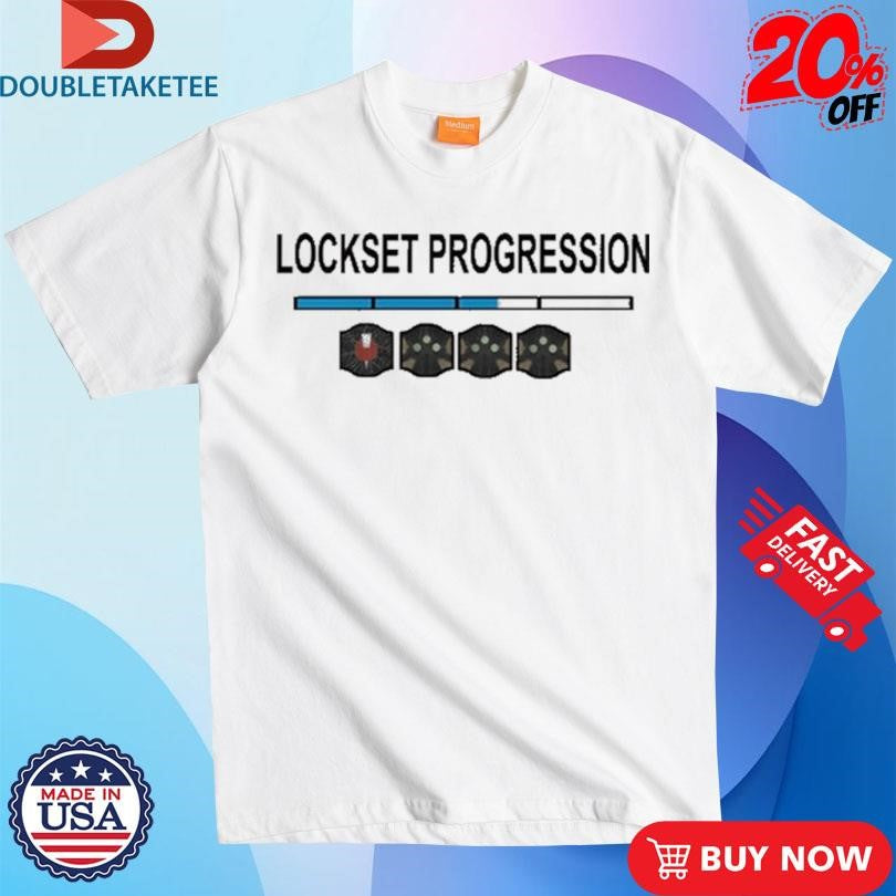 Official Lockset Progression Shirts