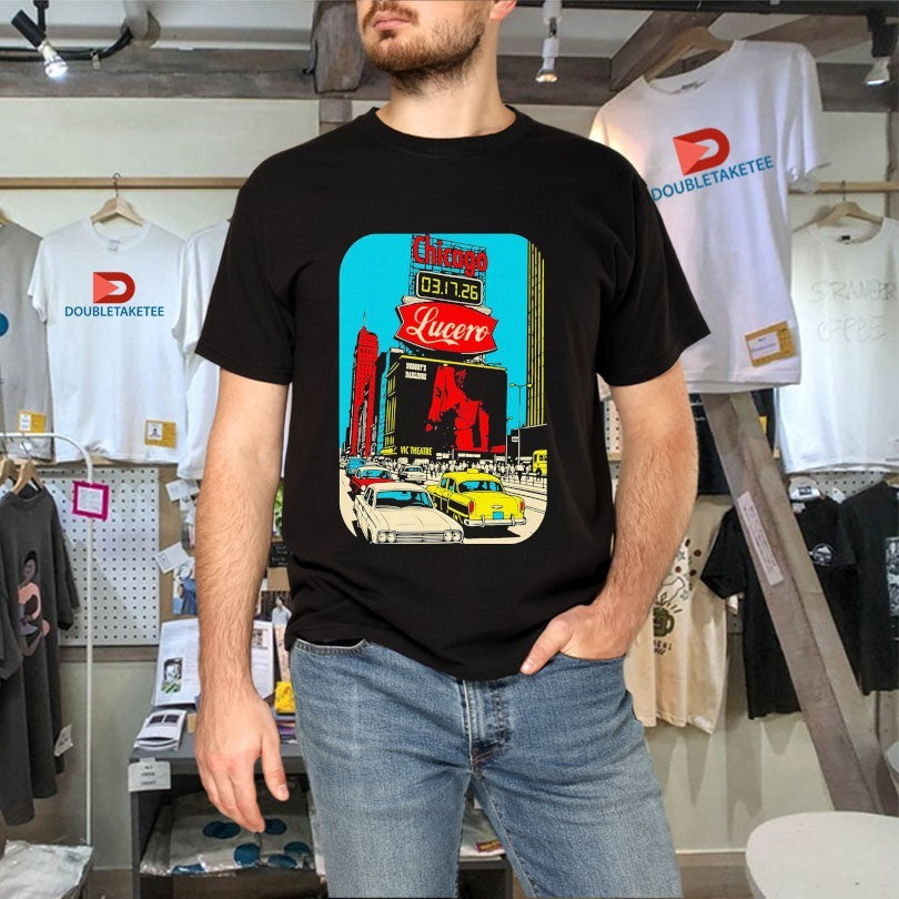 Official Lucero Chicago IL March 17 2026 Shirts