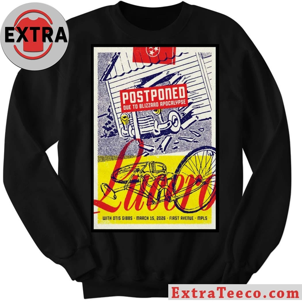 Official Lucero Mar 15 2026 First Avenue in Minneapolis MN Poster Shirt