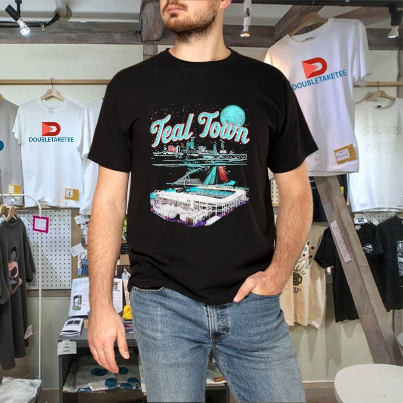 Official Made Mobb x Kansas City Current Teal Town Shirts