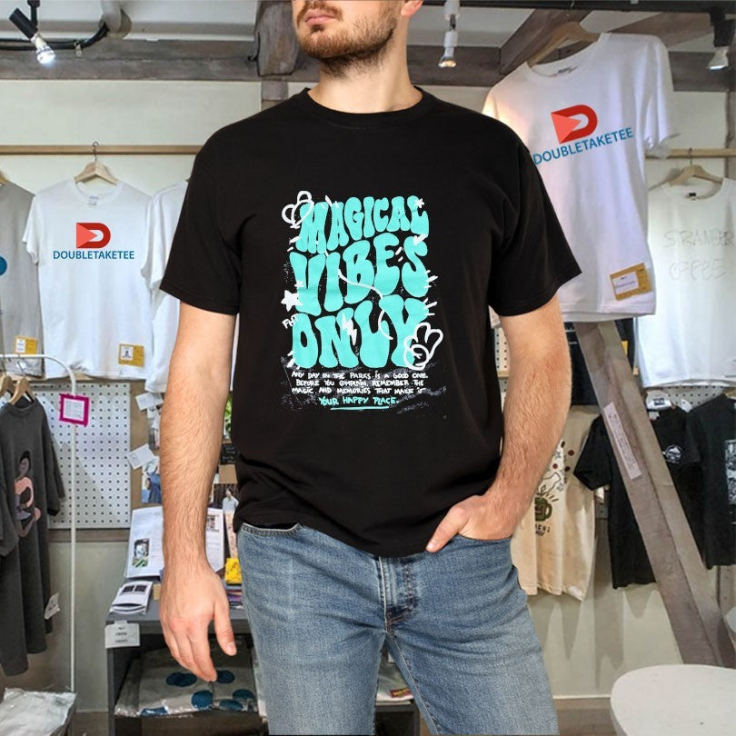 Official Magical Vibes Only Your Happy Place Flying House Threads Shirts