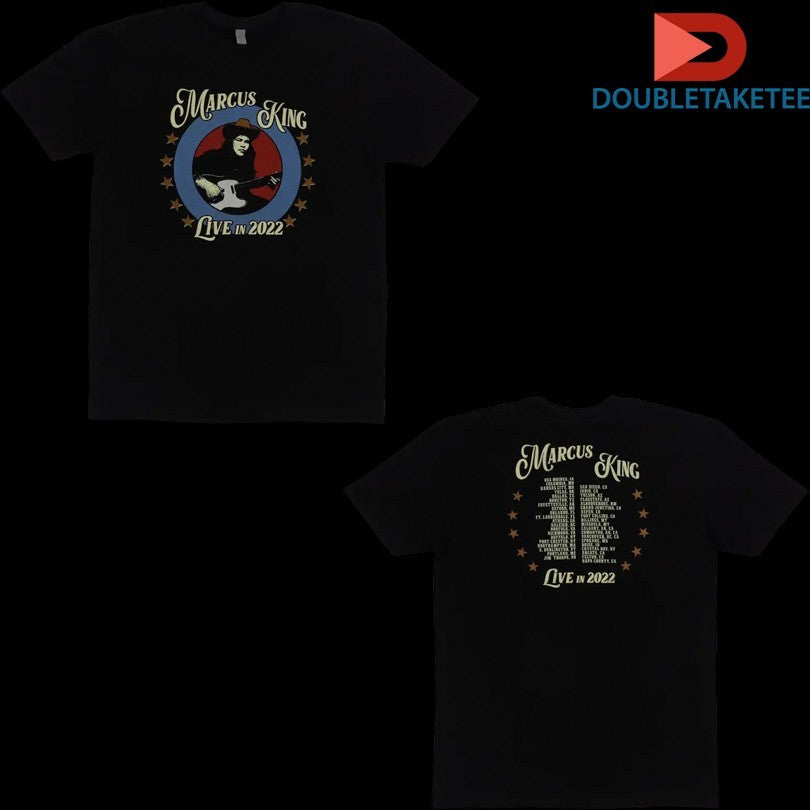 Official Marcus King Band Live In 2022 Tour Dates Stars Shirts