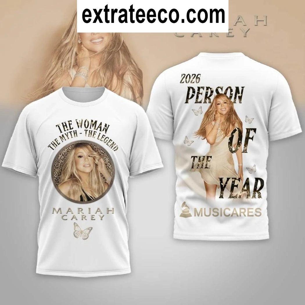 Official Mariah Carey 2026 Person Of The Years Hoodie T-Shirt