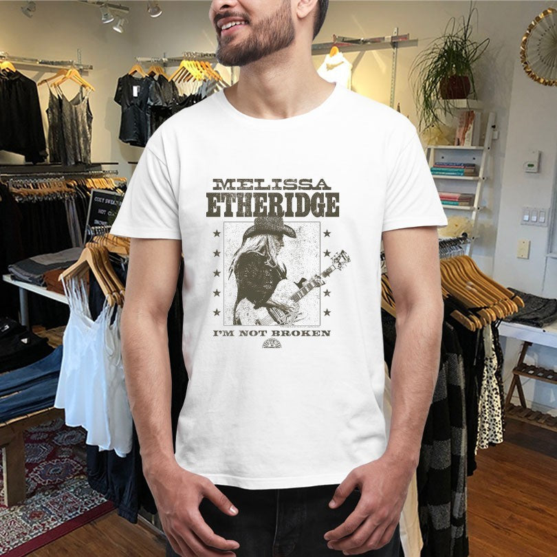 Official Melissa Etheridge I’m Not Broken Guitar Shirts