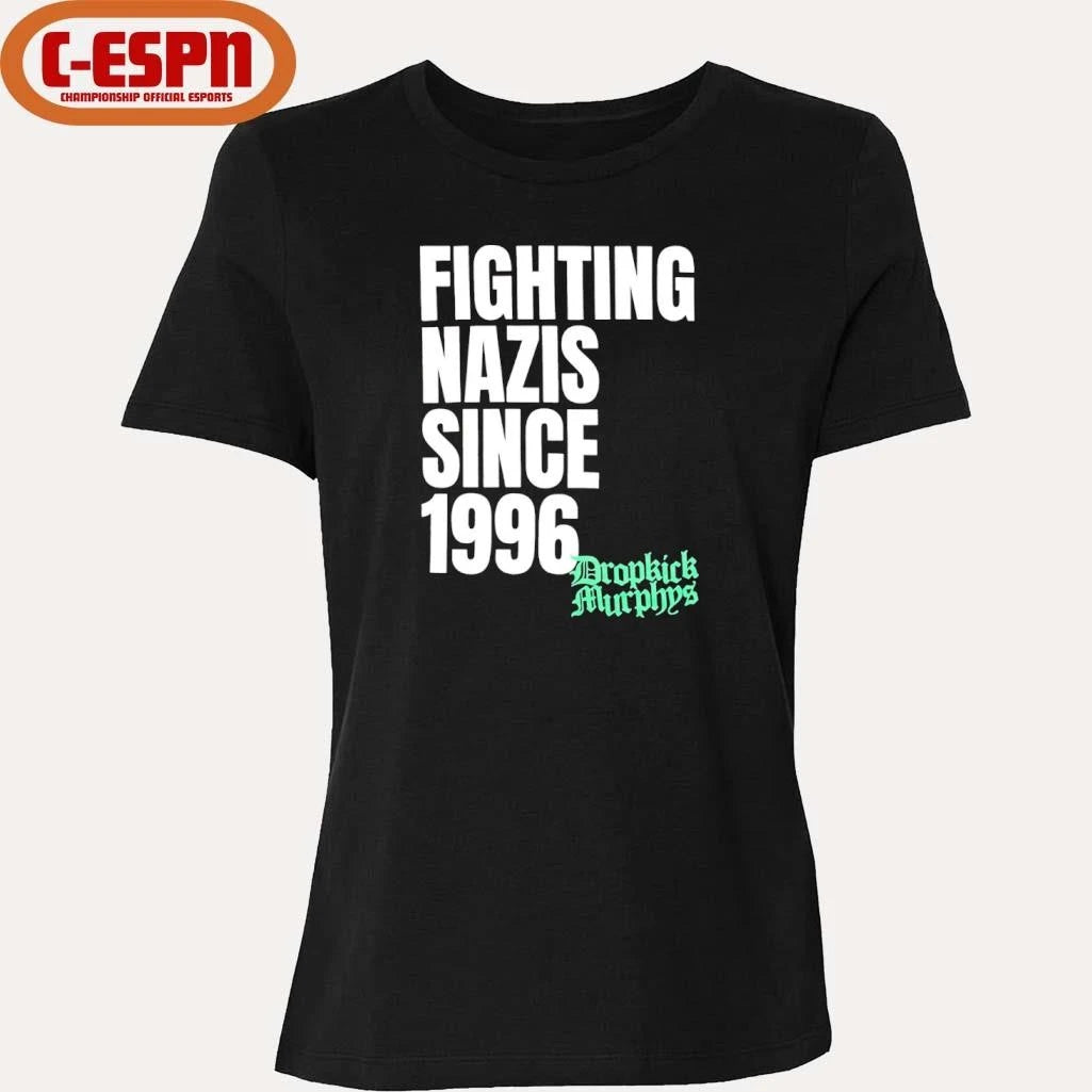 Official Michael Fanone Fighting Nazis Since 1996 Dropkick Murphys Shirt
