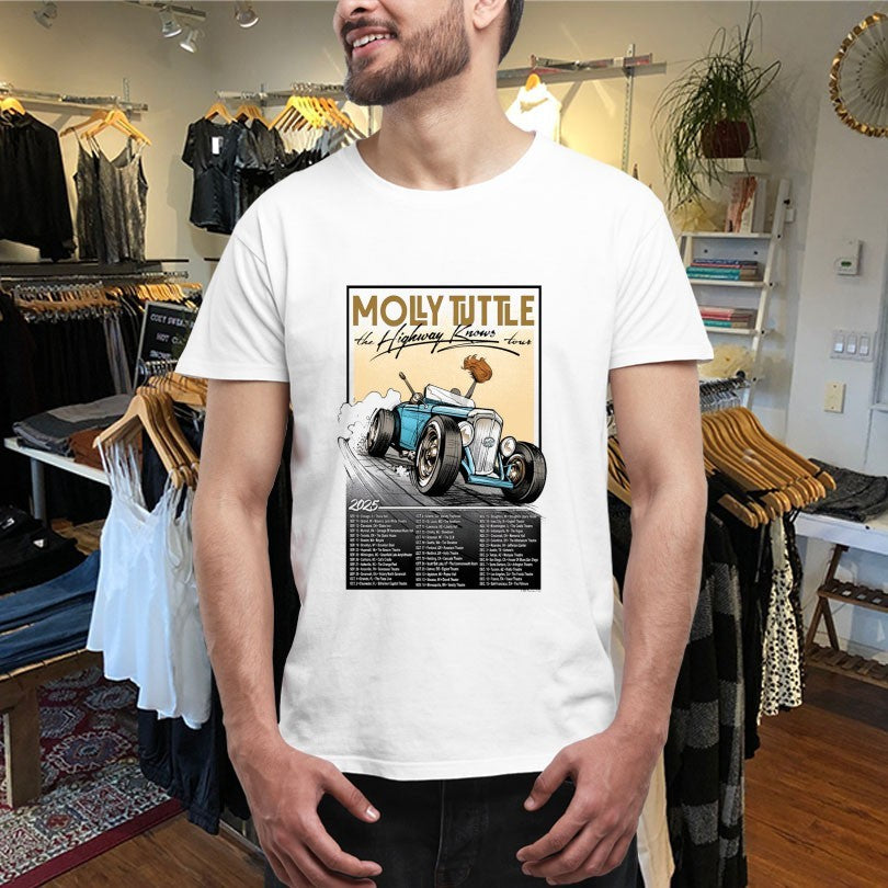 Official Molly Tuttle The Highway Knows Tour 2025 Shirts