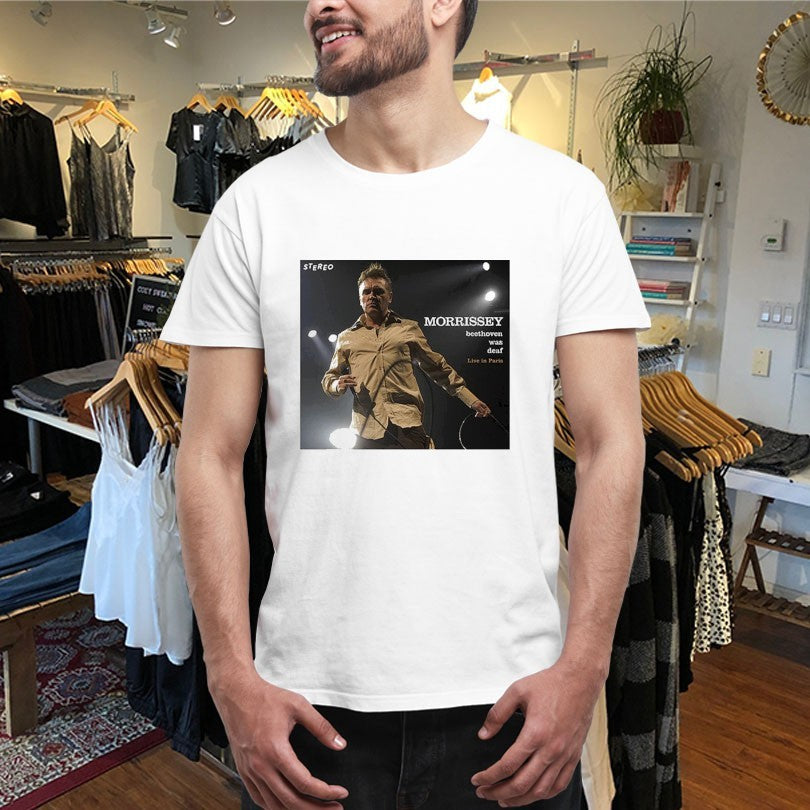 Official Morrissey Beethoven Was Deaf Live In Paris Stereo Reissue Shirts