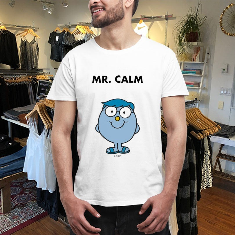 Official Mr. Men Little Miss Mr. Calm Shirts