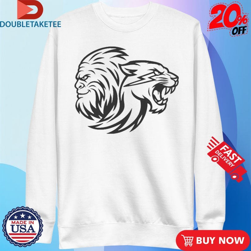 Official MrBeast x Jack Link’s Feed the Beasts Tonal Head Logo T-Shirtss