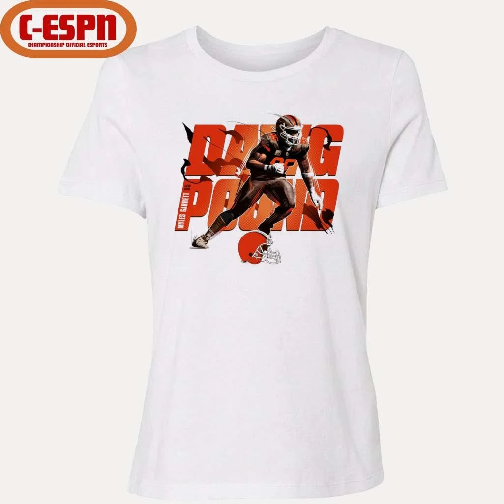Official Myles Garrett Cleveland Browns Dawg Pound Pack T-Shirt