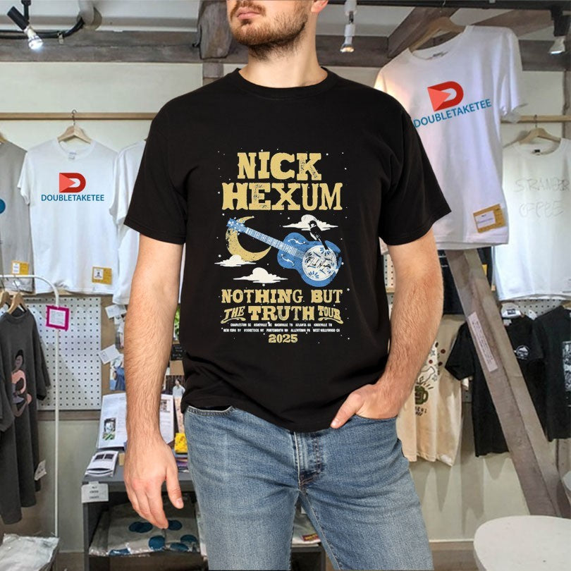 Official Nick Hexum Nothing But The Truth Tour 2025 Guitar Moon Shirts